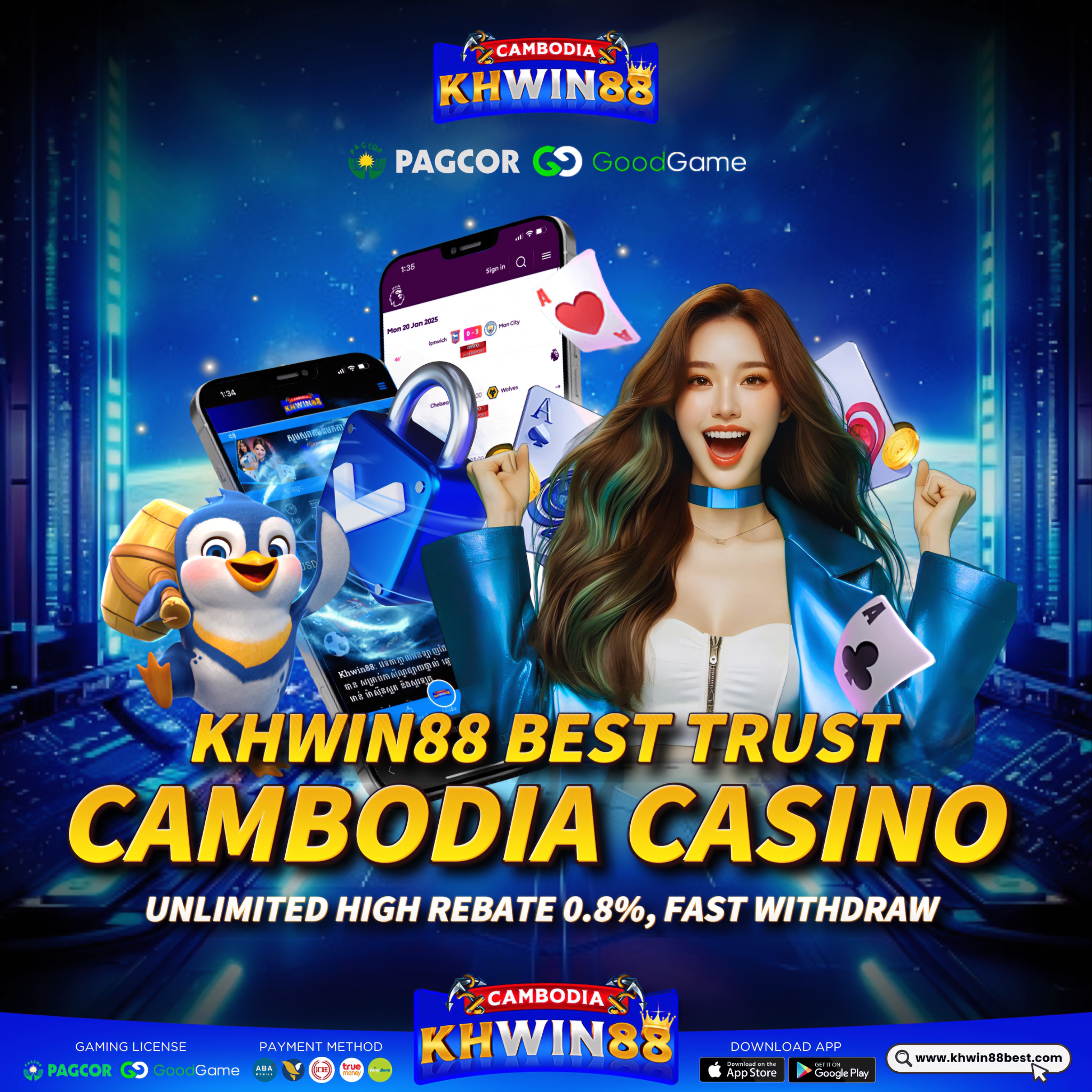 KHWIN88: Biggest Top #1 Online Casino Cambodia & Trusted Slots - WooCommerce eCommerce